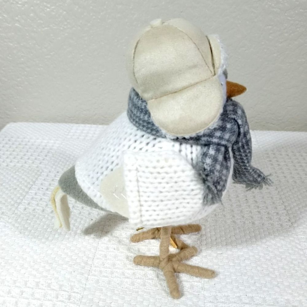 Wondershop Featherly Friends Fabric Bird Christmas Figurine New -C - Picture 2 of 3